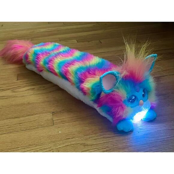 32 Long Furby DJ Interactive Toy Super Snuggly Rainbow Electronic Plush - Picture 2 of 6